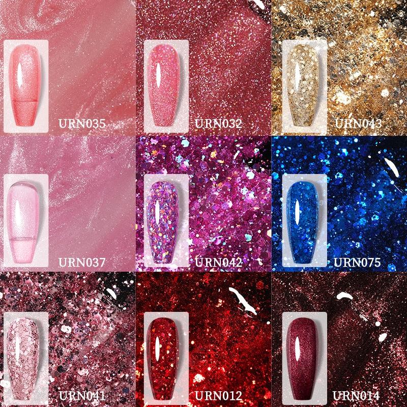 Modern Luxury Autumn Winter Womens Gel Polish Glossy Matte Diamond Effect Long Lasting Nail Art Sequins Design - STEVVEX Beauty - 99, Colorful Nail Polish, Diamond Gel Nail Polish, Elegant Nail Polish, Fashion Nail Polish, Gel Nail Polish, Glitter Nail Polish, Glossy Nail Polish, Luxury Design, Luxury Drawing Design, Luxury Women Nail Polish, Matt Nail Polish, Matte Nail Polish, Modern Colors, Nail gel, New Nail Polish, Women Nail Polish, Womens Nail Polish - Stevvex.com