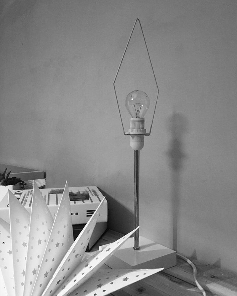 Modern Retro Led Table Lamp Desk Light Paper Star Wood Lamp Nordic Design Minimalist Bedside Living Room Bedroom Decor  Cute Study Lamps for Bedroom Décor