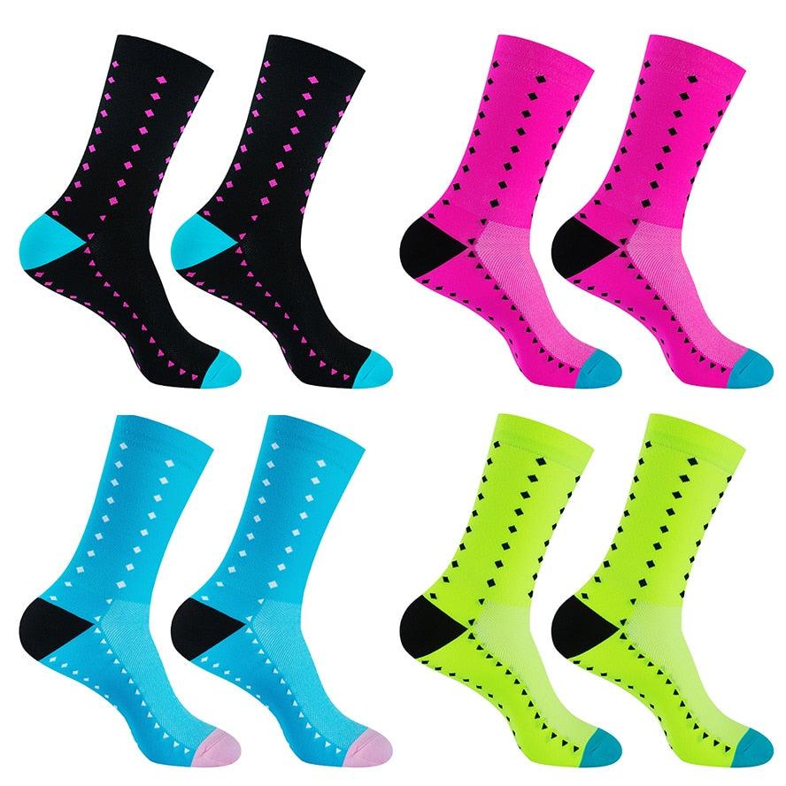 Modern Unisex Cycling Socks For Men And Women Outdoor Sports Socks Bike Footwear for Road Bike Running Basketball Sports Socks For Cycling - ALLURELATION - 500, adult socks men sport socks, basketball socks, bike socks, compression men socks, cycling socks, footbal socks, footwear, gym socks nylon socks for men, running socks, socks, socks for men, sport, unisex socks - Stevvex.com