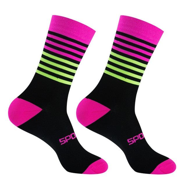 Modern Unisex Cycling Socks For Men And Women Outdoor Sports Socks Bike Footwear for Road Bike Running Basketball Sports Socks For Cycling - ALLURELATION - 500, adult socks men sport socks, basketball socks, bike socks, compression men socks, cycling socks, footbal socks, footwear, gym socks nylon socks for men, running socks, socks, socks for men, sport, unisex socks - Stevvex.com