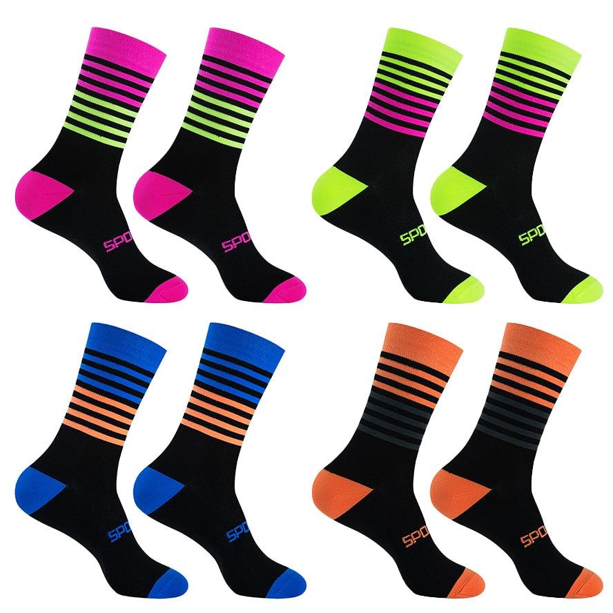 Modern Unisex Cycling Socks For Men And Women Outdoor Sports Socks Bike Footwear for Road Bike Running Basketball Sports Socks For Cycling - ALLURELATION - 500, adult socks men sport socks, basketball socks, bike socks, compression men socks, cycling socks, footbal socks, footwear, gym socks nylon socks for men, running socks, socks, socks for men, sport, unisex socks - Stevvex.com