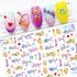 Nail Stickers Cute Rabbit Nail Art Decorations No Face Man Nail Sliders For Manicure Women Kids Girls Manicure Decoration Nail Art Supplies 3D Self-Adhesive Nail Decals Designer Nail Stickers for Acrylic Nails