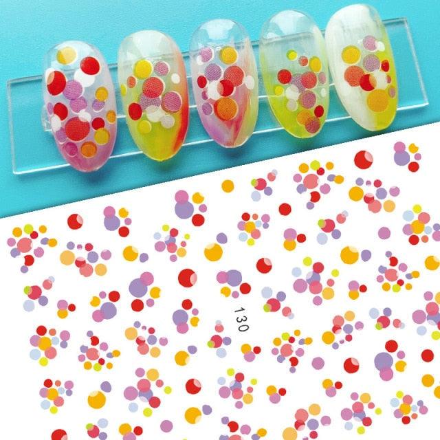 Nail Stickers Cute Rabbit Nail Art Decorations No Face Man Nail Sliders For Manicure Women Kids Girls Manicure Decoration Nail Art Supplies 3D Self-Adhesive Nail Decals Designer Nail Stickers for Acrylic Nails