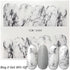 Nail Watermark Decals Sexy lips Middle finger Sexy girl Water Transfer Slider Russia Words Manicure Tattoos Sliders For Manicure Women Kids Girls Manicure Decoration Nail Art Supplies 3D Self-Adhesive Nail Decals Designer Nail Stickers for Acrylic Nails