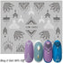 Nail Watermark Decals Sexy lips Middle finger Sexy girl Water Transfer Slider Russia Words Manicure Tattoos Sliders For Manicure Women Kids Girls Manicure Decoration Nail Art Supplies 3D Self-Adhesive Nail Decals Designer Nail Stickers for Acrylic Nails