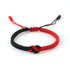 National Style Lucky Red String Bracelet Handmade Braided Knot Charm Bracelets For Women Men Red Bracelet Protection Red Cord Bracelet Adjustable Braided Knot Bracelet