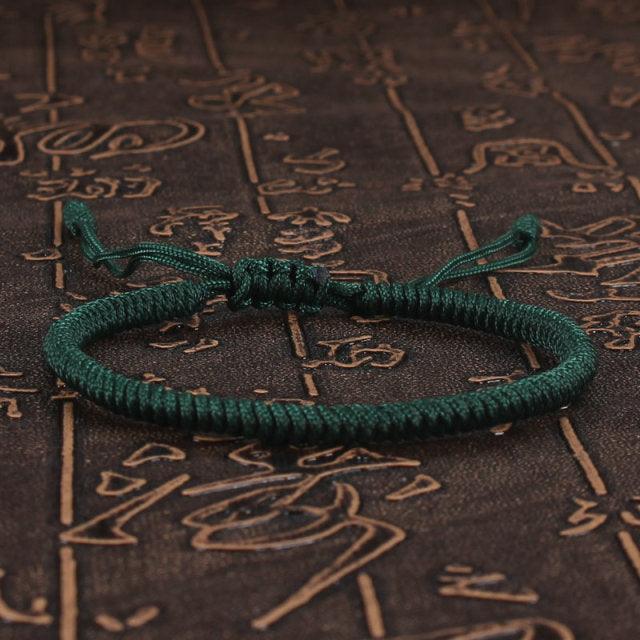 National Style Lucky Red String Bracelet Handmade Braided Knot Charm Bracelets For Women Men Red Bracelet Protection Red Cord Bracelet Adjustable Braided Knot Bracelet