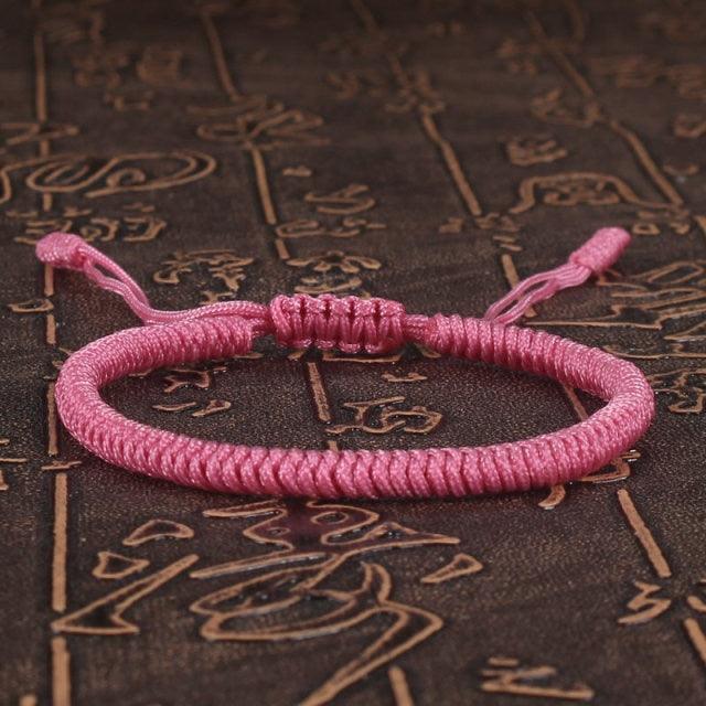 National Style Lucky Red String Bracelet Handmade Braided Knot Charm Bracelets For Women Men Red Bracelet Protection Red Cord Bracelet Adjustable Braided Knot Bracelet
