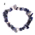Natural Lucky Stone Beads Bracelet Multiple Colors Bracelets Beautiful Crystal Bracelets Natural Gemstone Crystal Stretch Bracelets Distance Energy Bracelet For Women Girls