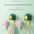 New Cartoon Bird Hook Self Adhesive Dormitory Bedroom Door Hangers Hooks Key Umbrella Towel Cap Coat Rack Wall Decoration Rack Creative Adhesive Coat Hook Cute Bird Hooks Decorative Wall Hooks Key Holder