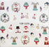 New Christmas Water Decal Nail Art Nail sticker New Year Slider Tattoo Full Cover Santa Claus Snowman Designs Xmas Decals 3D Wave Design Decoration for Women Girls Tape Nail Art Stickers Decal Decoration  Nail Art Accessories Decoration Decal