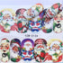 New Christmas Water Decal Nail Art Nail sticker New Year Slider Tattoo Full Cover Santa Claus Snowman Designs Xmas Decals 3D Wave Design Decoration for Women Girls Tape Nail Art Stickers Decal Decoration  Nail Art Accessories Decoration Decal