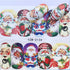 New Christmas Water Decal Nail Art Nail sticker New Year Slider Tattoo Full Cover Santa Claus Snowman Designs Xmas Decals 3D Wave Design Decoration for Women Girls Tape Nail Art Stickers Decal Decoration  Nail Art Accessories Decoration Decal