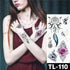 New Colorful And Black Womens Tattoo Temporary Flower Waterproof Elegant Modern Tattoo Realistic Design - STEVVEX Beauty - 103, 3D Tattoo, Animal Tattoo, Arm Tattoo, Beauty, Big Tattoo, Bird Tattoo, Black Tattoos, Body Tattoo, Butterfly Tattoo, Colorful Tattoo, Different Tattoo, Fashion Tattoo, Flower Tattoo, Girls Tattoo, Hand Tattoo, Lavender Tattoo, Leg Tattoo, Luxury Tattoo, Modern Tattoo, Stylish Tattoo, Tattoo, Waterproof Tattoo, Wedding Tattoo, Wolf Tattoo, Women Tattoo, Womens Tattoo - Stevvex.com