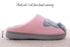 New Couples Cat Women Shoes Non-Slip Soft Warm Man House Slippers Indoor Bedroom Winter Home Slippers Memory Foam Fuzzy Slippers Cute Furry Fleece Slippers With Warm Plush Slip On House Shoes