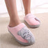 New Couples Cat Women Shoes Non-Slip Soft Warm Man House Slippers Indoor Bedroom Winter Home Slippers Memory Foam Fuzzy Slippers Cute Furry Fleece Slippers With Warm Plush Slip On House Shoes