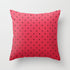 New Creative Red Cushion Case Hot Modern Home Outdoor Decorative Geometry Square Pillow Case Decorative Pillows Case Sofa Couch Seat Polyester Pillows Covers 45x45CM
