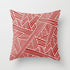 New Creative Red Cushion Case Hot Modern Home Outdoor Decorative Geometry Square Pillow Case Decorative Pillows Case Sofa Couch Seat Polyester Pillows Covers 45x45CM