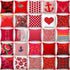 New Creative Red Cushion Case Hot Modern Home Outdoor Decorative Geometry Square Pillow Case Decorative Pillows Case Sofa Couch Seat Polyester Pillows Covers 45x45CM