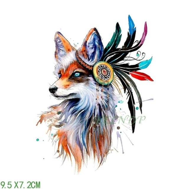 New Different Waterproof Temporary Tattoo Cute Fox Dog Luxury Animal Stickers Tattoo Colorful Modern Design For Adults Kids - STEVVEX Beauty - 103, 3D Tattoo, Animal Tattoo, Arm Tattoo, Beauty, Big Tattoo, Black Tattoos, Body Tattoo, Boys Tattoo, Butterfly Tattoo, Cats Tattoo, Face Tattoo, Fashion Tattoo, Flower Tattoo, Fox Tattoo, Girls Tattoo, Luxury Tattoo, Men Tattoo, Mens Tattoo, Small Tattoo, Stylish Tattoo, Tattoo, Waterproof Tattoo, Women Tattoo, Womens Tattoo - Stevvex.com