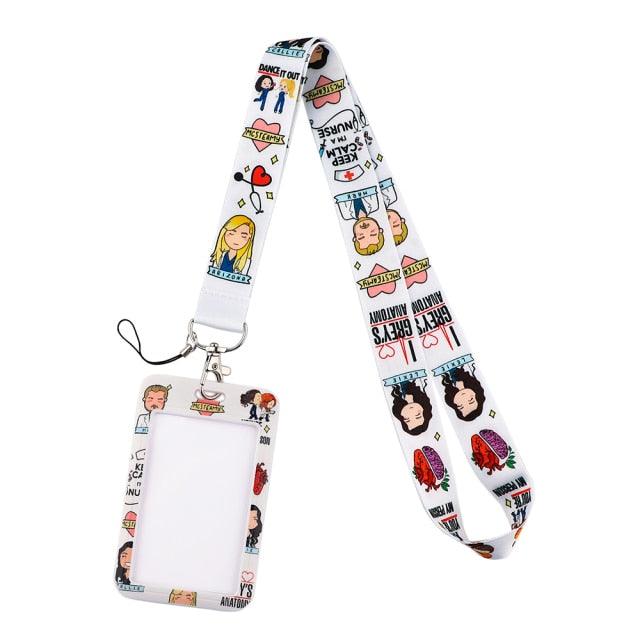 New Doctor Nurse Neck Strap Keychain Holder ID Card Pass Hang Rope Lanyard Key Chain ID Badge Holder Medical Student Gift