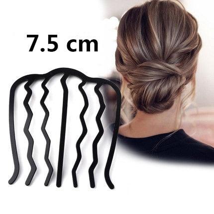 New Double Root Hair Hoop Head Band Adjustable Hair Clips Women Hoop Elastic Rubber Bands Ring Hair Styling Tools Hair Braider For Women Hair Styling - ALLURELATION - 508, accessories, braid tool, colorful headbands, cute hair ties, cute headbands, gifts for girls, Hair Band, hair bands, hair braider for women, hair ties, hairstyling tools, headwear, High Quality Hair Tie, luxury hair accessories, women hair accessories, women's accessories, Women's Fashion - Stevvex.com