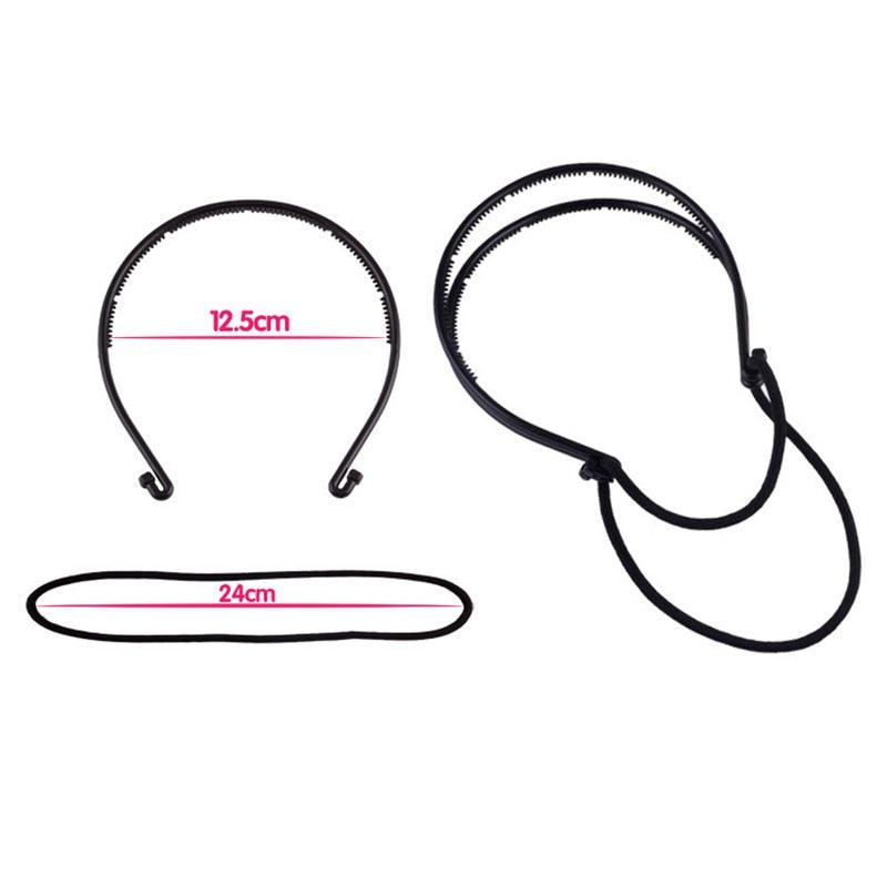 New Double Root Hair Hoop Head Band Adjustable Hair Clips Women Hoop Elastic Rubber Bands Ring Hair Styling Tools Hair Braider For Women Hair Styling - ALLURELATION - 508, accessories, braid tool, colorful headbands, cute hair ties, cute headbands, gifts for girls, Hair Band, hair bands, hair braider for women, hair ties, hairstyling tools, headwear, High Quality Hair Tie, luxury hair accessories, women hair accessories, women's accessories, Women's Fashion - Stevvex.com