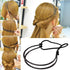 New Double Root Hair Hoop Head Band Adjustable Hair Clips Women Hoop Elastic Rubber Bands Ring Hair Styling Tools Hair Braider For Women Hair Styling - ALLURELATION - 508, accessories, braid tool, colorful headbands, cute hair ties, cute headbands, gifts for girls, Hair Band, hair bands, hair braider for women, hair ties, hairstyling tools, headwear, High Quality Hair Tie, luxury hair accessories, women hair accessories, women's accessories, Women's Fashion - Stevvex.com