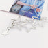 New Fashion Girl Love Five-pointed Star Alloy Clip Bangs Clip Adult Simple Hollow Crystal Hairpin Hair Clip Metal Alloy Barrettes Hair Accessories for Party Wedding