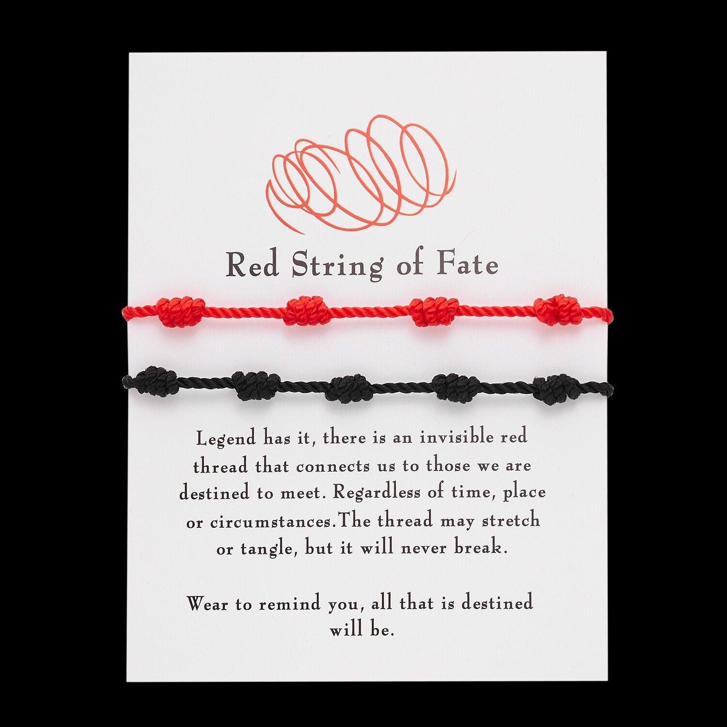 New Fashion Handmade Braided Rope Couple Bracelet For Women Men Charm Lucky Heart Knot Adjustable Rope Bracelets Red Cord Bracelet Braided Knot For Mens Womens