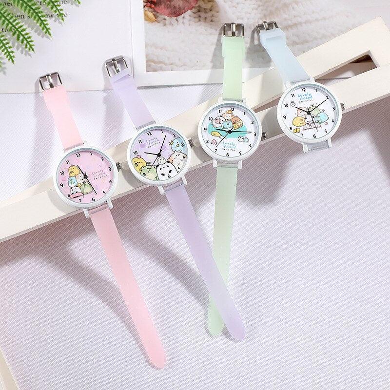 New Fashion Student Sport Watch Luminous Watch Boys Girls Kids Watch Childrens Silicone Strap Wristwatch Outdoor Simple Children Wristwatch Colorful Boys Girls Watches