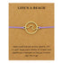 New Fashion Summer Ocean Style Beach Sea Wave Spray Jewelry Make A Wish Silver Gold Wave Charm Women Bracelets String Wave Bracelets For Women Handmade Colorful Waterproof Adjustable Braided Beach Bracelet