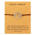 New Fashion Summer Ocean Style Beach Sea Wave Spray Jewelry Make A Wish Silver Gold Wave Charm Women Bracelets String Wave Bracelets For Women Handmade Colorful Waterproof Adjustable Braided Beach Bracelet