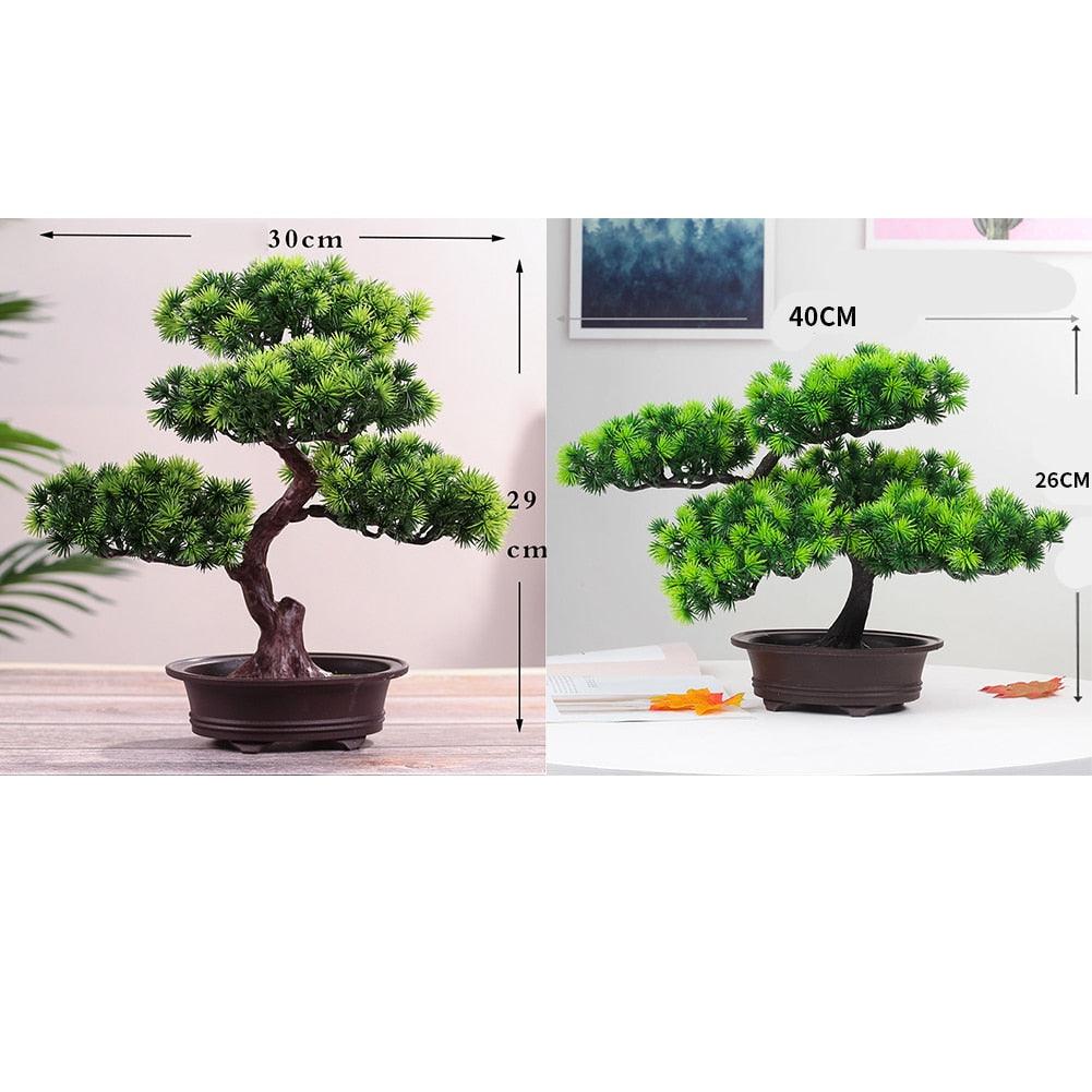 New Festival Potted  Simulation Decorative Bonsai Home Office Pine Tree Gift Ornament Lifelike Accessory Artificial Bonsai Artificial Bonsai Tree Fake  Greenery for Home Office Desk Wall Book Shelf Decor Room Decor
