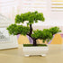 New Festival Potted  Simulation Decorative Bonsai Home Office Pine Tree Gift Ornament Lifelike Accessory Artificial Bonsai Artificial Bonsai Tree Fake  Greenery for Home Office Desk Wall Book Shelf Decor Room Decor