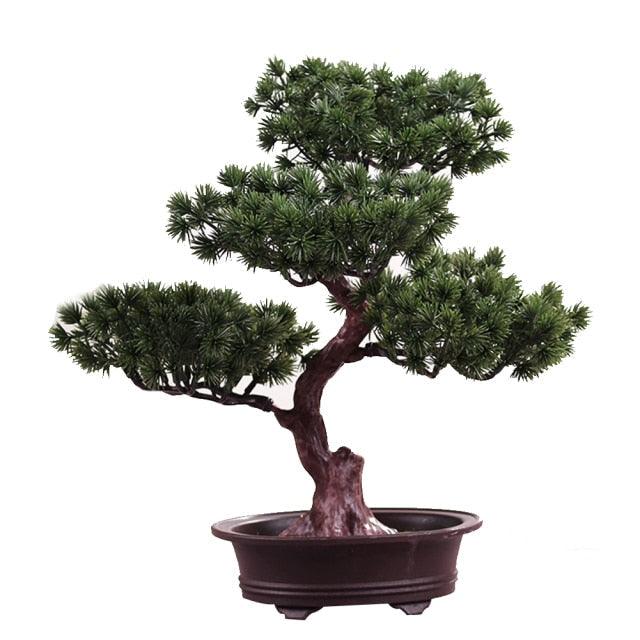 New Festival Potted  Simulation Decorative Bonsai Home Office Pine Tree Gift Ornament Lifelike Accessory Artificial Bonsai Artificial Bonsai Tree Fake  Greenery for Home Office Desk Wall Book Shelf Decor Room Decor