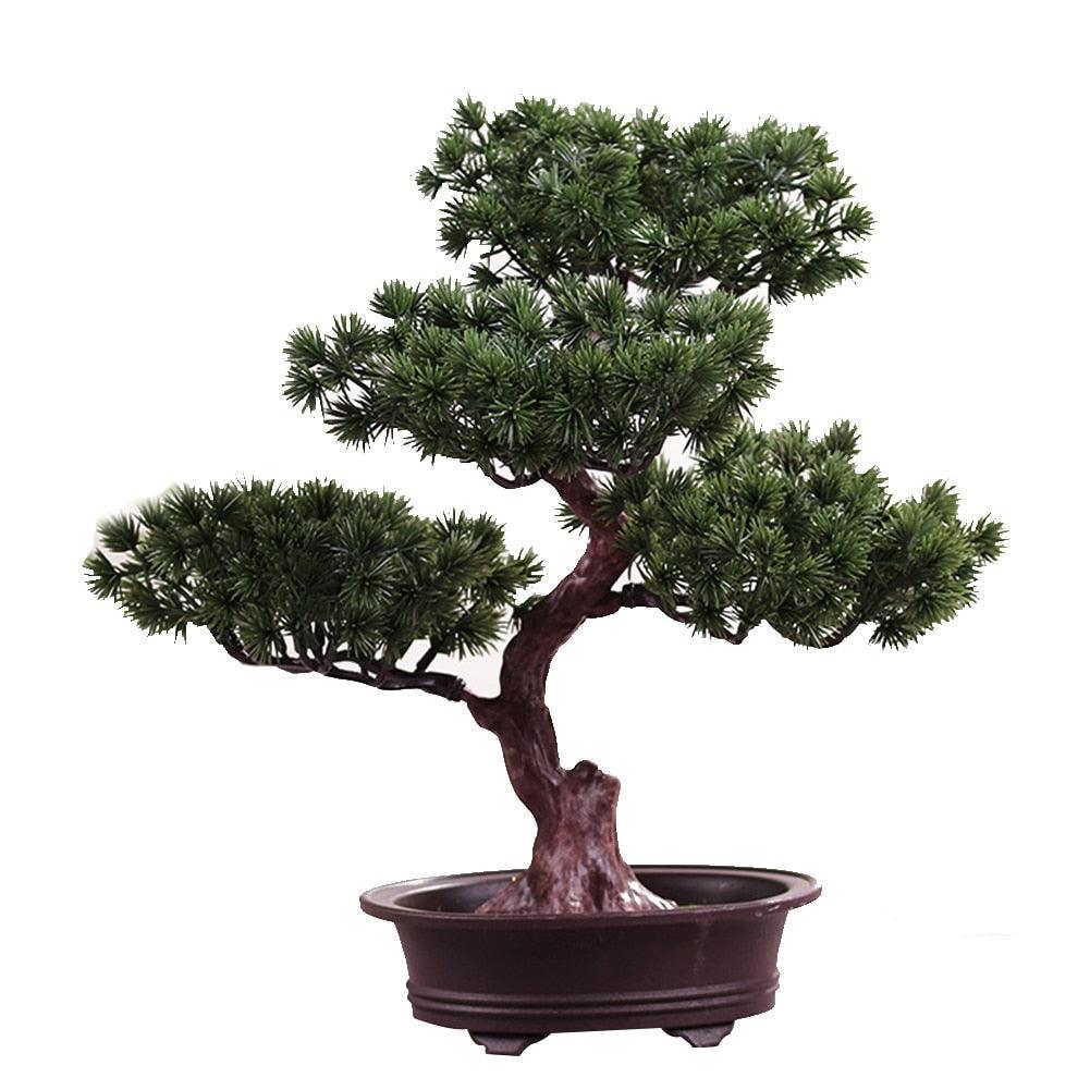 New Festival Potted  Simulation Decorative Bonsai Home Office Pine Tree Gift Ornament Lifelike Accessory Artificial Bonsai Artificial Bonsai Tree Fake  Greenery for Home Office Desk Wall Book Shelf Decor Room Decor