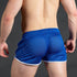 New Gym Men's Sport Running Shorts Quick Dry grid Workout Short Pants GYM Wear Men Soccer Tennis Training Beach Swim Shorts Men's Boxer Shorts Ice Silk Mesh Underwear Breathable Basic Boxer Briefs Underpants Sports Shorts