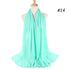 New Long Solid Colorful Soft Chiffon Hijab Elegant Scarf Wrap Lightweight Islamic Head Wear Escharpe Shawls Headband Stole Muslim Hijabs Wrap Headscarf Scarves Colors For Women