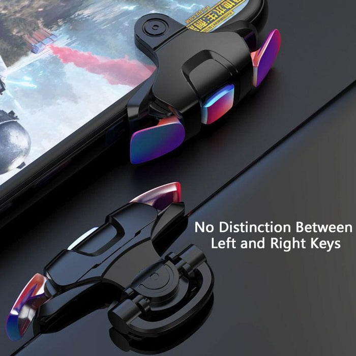 New Phone Mobile Gaming Trigger Fire Button Handle Shooter Game Joysticks Gamepad For Fire Shooting Controller Mobile Game Controllers, iOS & Android Controller, Aim Trigger Fire Buttons Shooter Sensitive Joystick, Portable Controller Gamepad