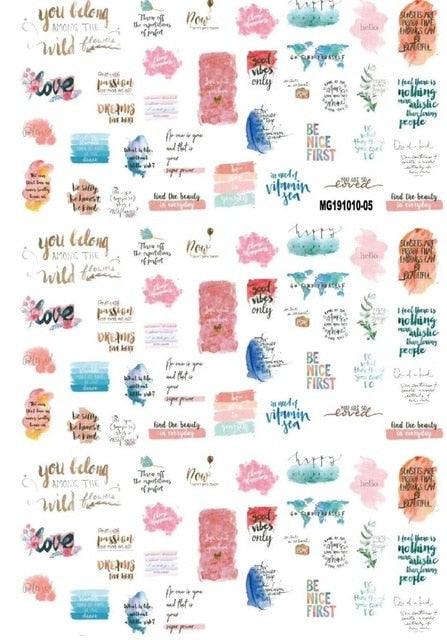 New Super Thin Self-Adhesive Letter 3d Nail Decal Stickers Manicure Nail Art Decoration Accessories Holographic Old English Character Nail Self-Adhesive Sticker English Font Design Manicure Design Water Sliders Decorations Accessories - ALLURELATION - 3d Nail Decal, 554, Adhesive Sticker, Decoration Accessories, Decorations Accessories, Design Manicure, English nail art, Glitter Decals, Manicure, Nail Art, nail decor, nail salon., Nail Stickers, Self-Adhesive, Self-Adhesive nail - Stevvex.com