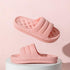 New Thicker EVA Sofa Slides Sole Soft Indoor Slippers Men Women Anti-Slip Sandals Summer Bathroom Platform Shoes Open Toe Soft Slippers Thick Lightweight Non-Slip Shower Bath Cloud Slides Pool Gym House Sandals
