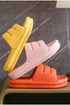 New Thicker EVA Sofa Slides Sole Soft Indoor Slippers Men Women Anti-Slip Sandals Summer Bathroom Platform Shoes Open Toe Soft Slippers Thick Lightweight Non-Slip Shower Bath Cloud Slides Pool Gym House Sandals