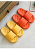 New Thicker EVA Sofa Slides Sole Soft Indoor Slippers Men Women Anti-Slip Sandals Summer Bathroom Platform Shoes Open Toe Soft Slippers Thick Lightweight Non-Slip Shower Bath Cloud Slides Pool Gym House Sandals