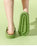 New Thicker EVA Sofa Slides Sole Soft Indoor Slippers Men Women Anti-Slip Sandals Summer Bathroom Platform Shoes Open Toe Soft Slippers Thick Lightweight Non-Slip Shower Bath Cloud Slides Pool Gym House Sandals