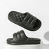 New Thicker EVA Sofa Slides Sole Soft Indoor Slippers Men Women Anti-Slip Sandals Summer Bathroom Platform Shoes Open Toe Soft Slippers Thick Lightweight Non-Slip Shower Bath Cloud Slides Pool Gym House Sandals