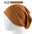 New Winter Autumn Soft Solid Color Inner Hijab  Cap Lightweight Muslim Turban Elegant Hijab Caps Hat Islam Under Scarf  Undercap Bonnet Color Soft Jersey Stretch Hijab's Tube Cap Hat Hijab Bonnet Muslim Women Scarf Turbans Head For Women