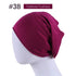 New Winter Autumn Soft Solid Color Inner Hijab  Cap Lightweight Muslim Turban Elegant Hijab Caps Hat Islam Under Scarf  Undercap Bonnet Color Soft Jersey Stretch Hijab's Tube Cap Hat Hijab Bonnet Muslim Women Scarf Turbans Head For Women