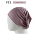 New Winter Autumn Soft Solid Color Inner Hijab  Cap Lightweight Muslim Turban Elegant Hijab Caps Hat Islam Under Scarf  Undercap Bonnet Color Soft Jersey Stretch Hijab's Tube Cap Hat Hijab Bonnet Muslim Women Scarf Turbans Head For Women