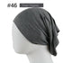 New Winter Autumn Soft Solid Color Inner Hijab  Cap Lightweight Muslim Turban Elegant Hijab Caps Hat Islam Under Scarf  Undercap Bonnet Color Soft Jersey Stretch Hijab's Tube Cap Hat Hijab Bonnet Muslim Women Scarf Turbans Head For Women